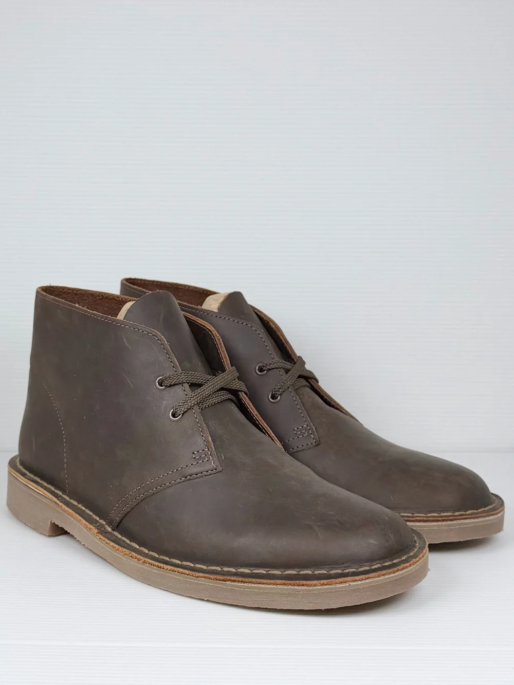 Clarks Originals Desert Boots Brown Leather Chukka Boots Men’s US 9